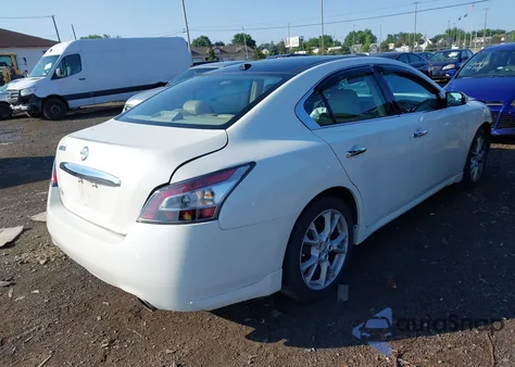 2014 Nissan Maxima 3.5 Sv z USA, uszkodzony, nr VIN 1N4AA5AP2EC914496